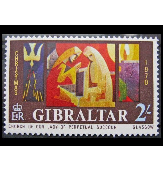 Гибралтар 1970 г. "Рождество"