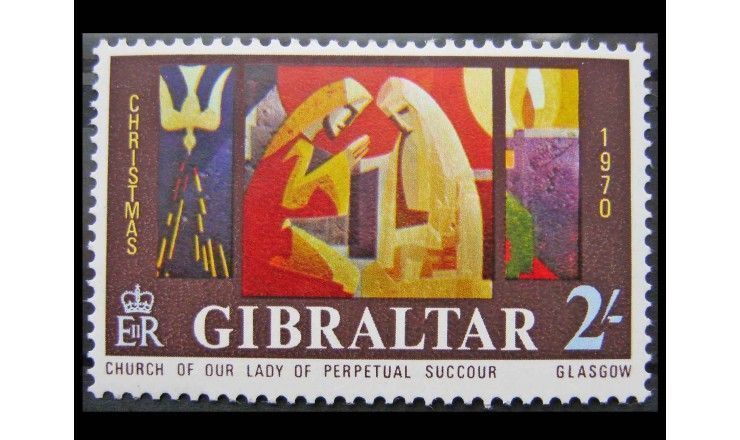 Гибралтар 1970 г. "Рождество"
