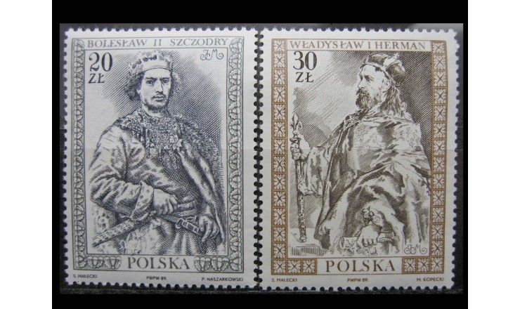 Польша 1989 г. "Польские правители"