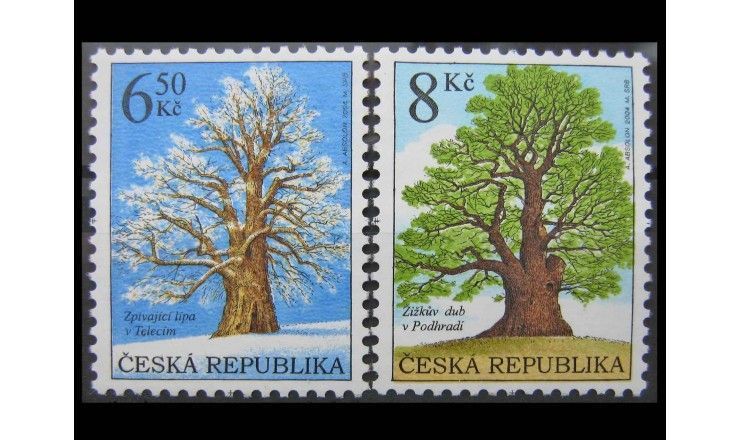 Чехия 2004 г. "Охраняемые деревья"