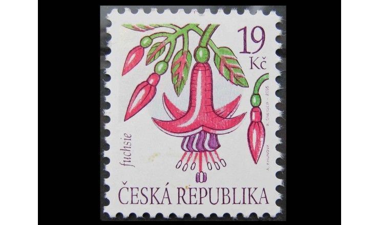 Чехия 2005 г. "Цветы" 