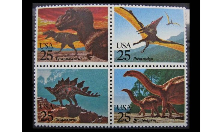 США 1989 г. "Динозавры"