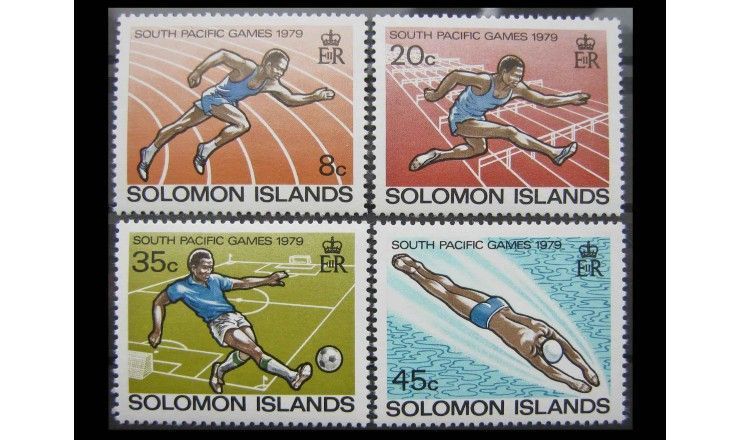 Соломоновы острова 1979 г. "Южно-тихоокеанские игры"