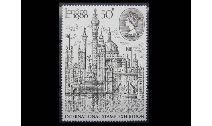 Великобритания 1980 г. "Международная выставка марок LONDON 1980"