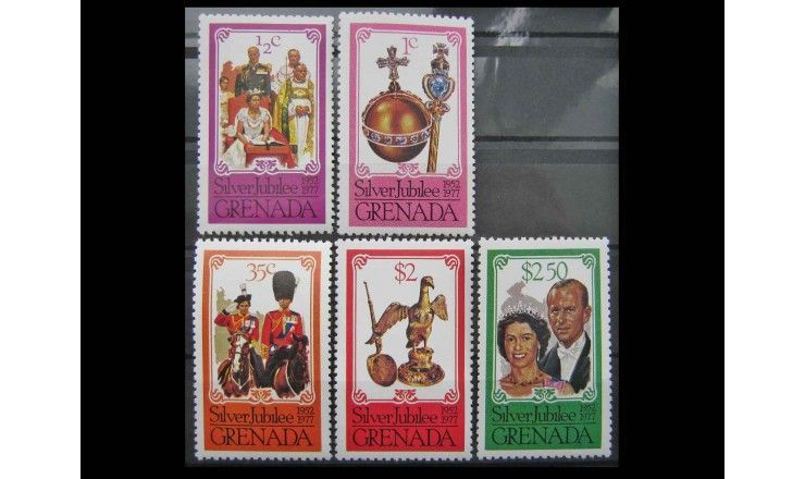 Гренада 1977 г. "25 лет правления королевы Елизаветы II" 