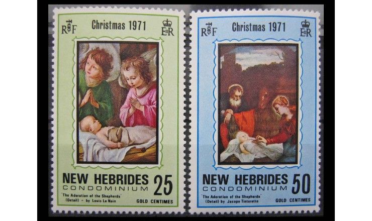 Новые Гебриды 1971 г. "Рождество" 