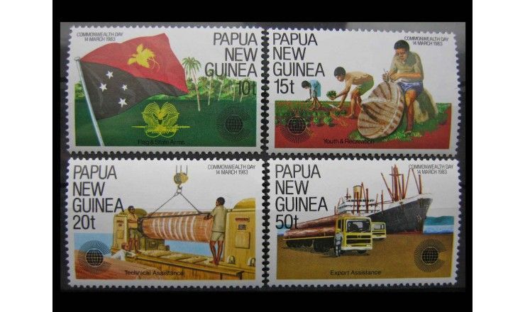 Папуа-Новая Гвинея 1983 г. "День содружества"