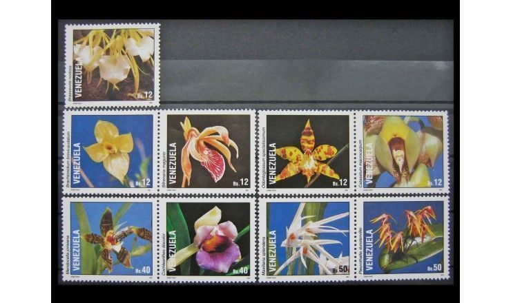 Венесуэла 1991 г. "Орхидеи"