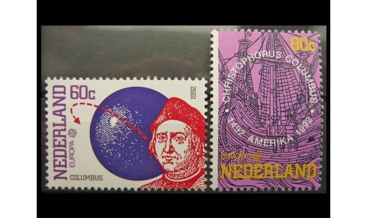 Нидерланды 1992 г. "Европа: 500 лет открытия Америки"