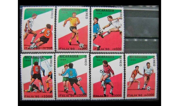 Никарагуа 1989 г. "Чемпионат мира по футболу, Италия (1990)"