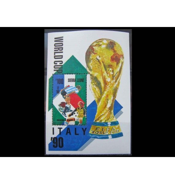 Сьерра-Леоне 1989 г. "Чемпионат мира по футболу 1990, Италия"