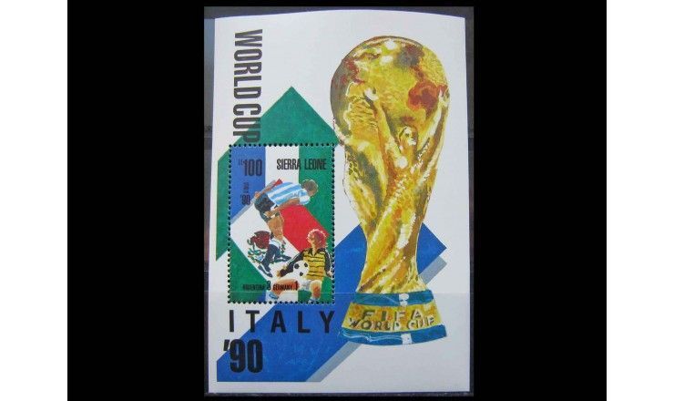 Сьерра-Леоне 1989 г. "Чемпионат мира по футболу 1990, Италия"