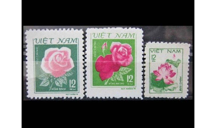 Вьетнам 1980 г. "Цветы"