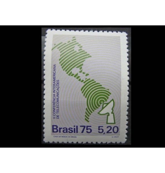 Бразилия 1975 г. "Международная конференция по телекоммуникациям"