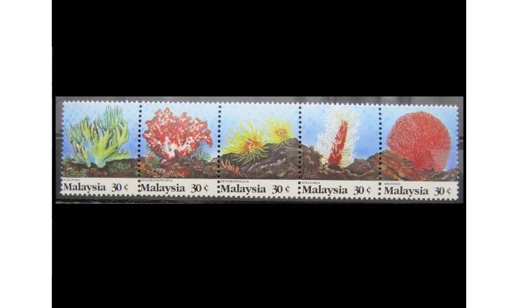 Малайзия 1992 г. "Морская фауна"