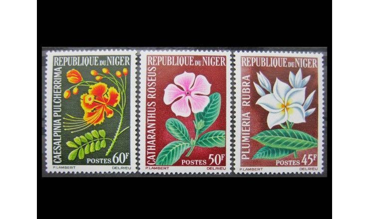 Нигер 1965 г. "Цветы"