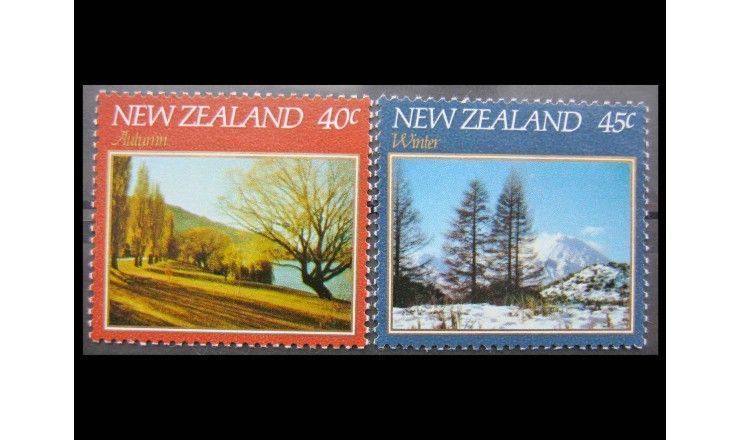 Новая Зеландия 1982 г. "Пейзажи"
