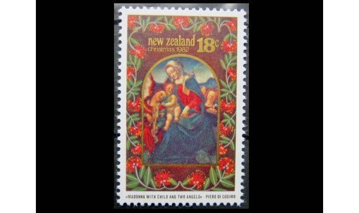 Новая Зеландия 1982 г. "Рождество"