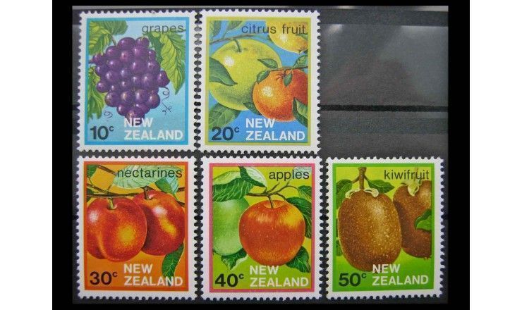 Новая Зеландия 1983 г. "Фрукты"