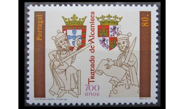 Португалия 1997 г. "700 лет подписания договора о поставках"