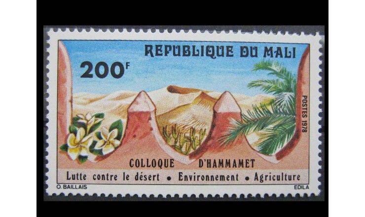 Мали 1978 г. "Кампания по борьбе с опустыниванием земель"