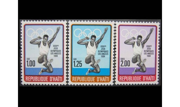 Гаити 1984 г. "Летние Олимпийские игры, Лос-Анджелес"
