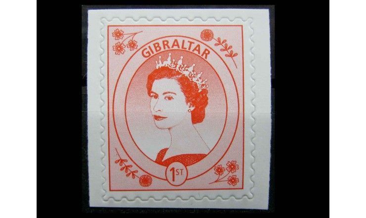 Гибралтар 1999 г. "Королева Елизавета II" (самоклейка)