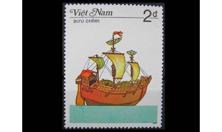 Вьетнам 1987 г. "Старинные корабли"