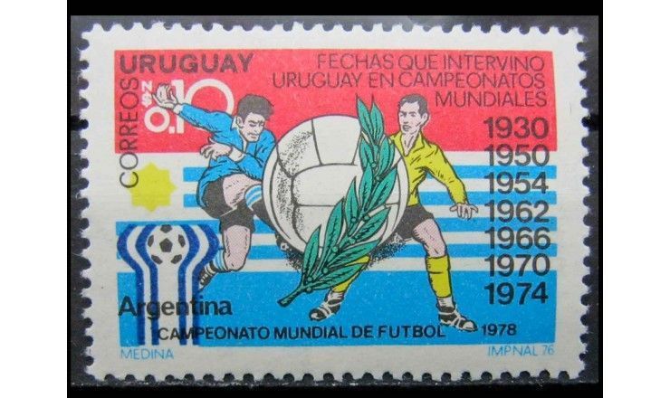Уругвай 1976 г. "Ежегодные события 1976 - 1978"