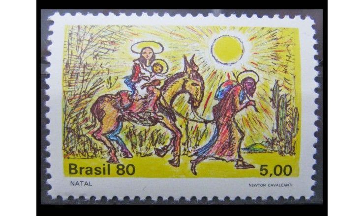 Бразилия 1980 г. "Рождество"