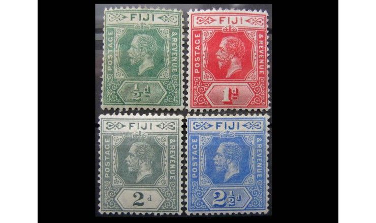 Фиджи 1912/1914 г. "Король Георг V" 