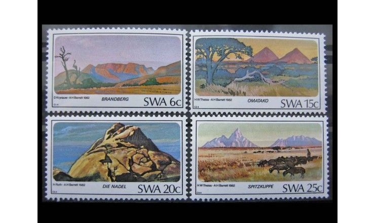 Юго-Западная Африка 1982 г. "Горы"