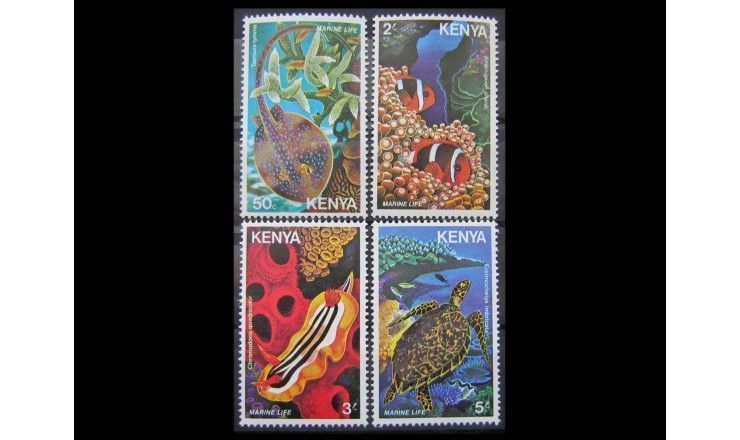 Кения 1980 г. "Морская фауна" 