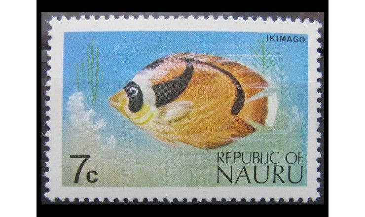 Науру 1973 г. "Рыба-ангел"