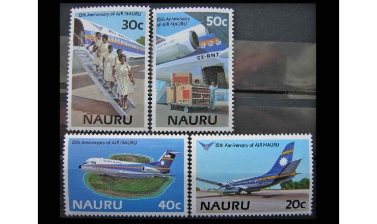 Науру 1985 г. "15 лет авиакомпании «Air Nauru»"