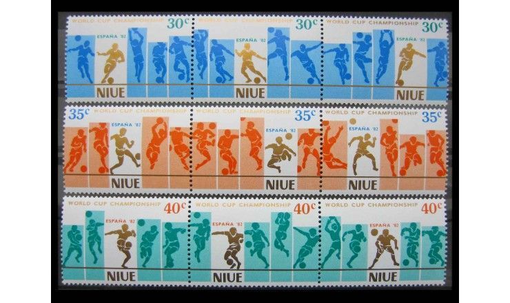 Ниуэ 1981 г. "Чемпионат мира по футболу 1982, Испания"