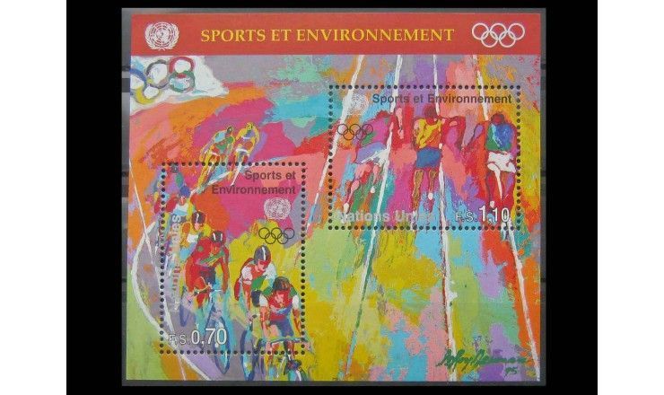 ООН (Женева) 1996 г. "100 лет Олимпийским играм нового времени"