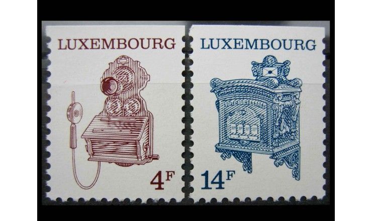 Люксембург 1991 г. "Предметы из почтового музея"