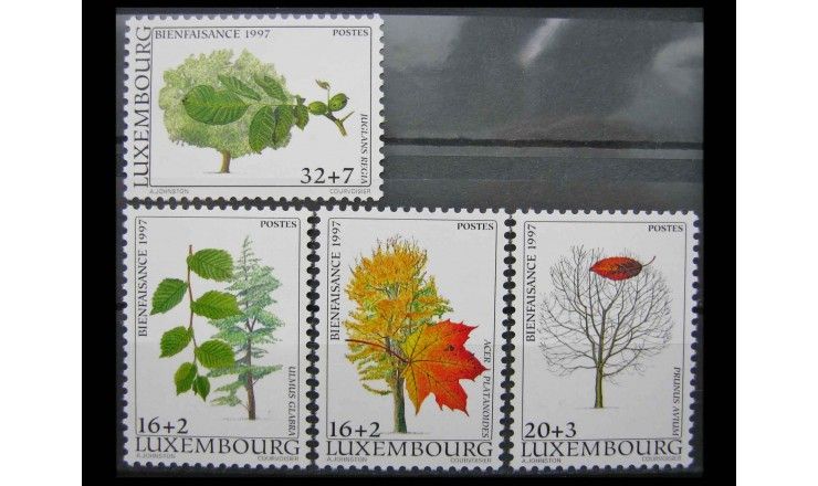 Люксембург 1997 г. "Местные деревья"