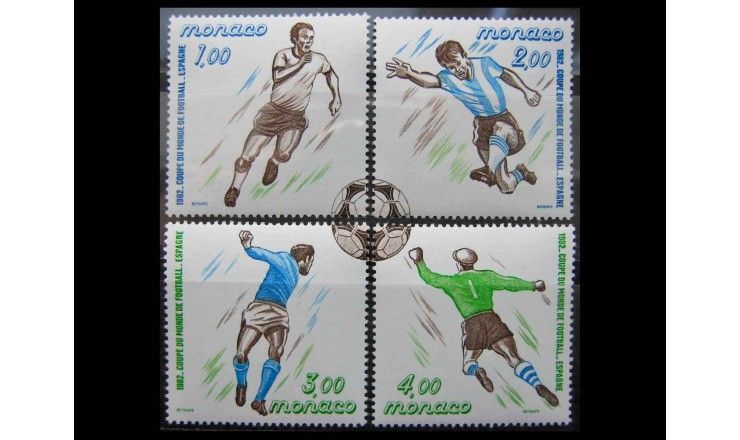 Монако 1982 г. "Чемпионат мира по футболу, Испания"