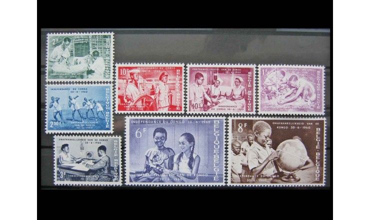 Бельгия 1960 г. "Независимость Конго"
