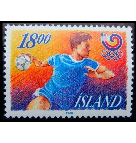 Исландия 1988 г. "Летние Олимпийские игры, Сеул"