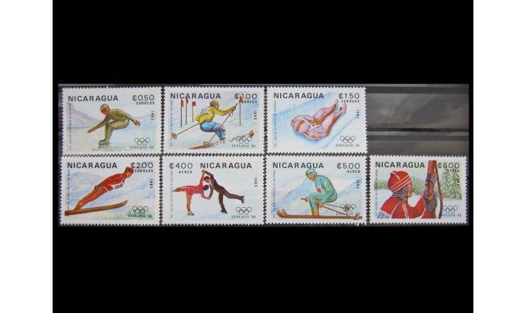 Никарагуа 1983 г. "Зимние Олимпийские игры 1984, Сараево"