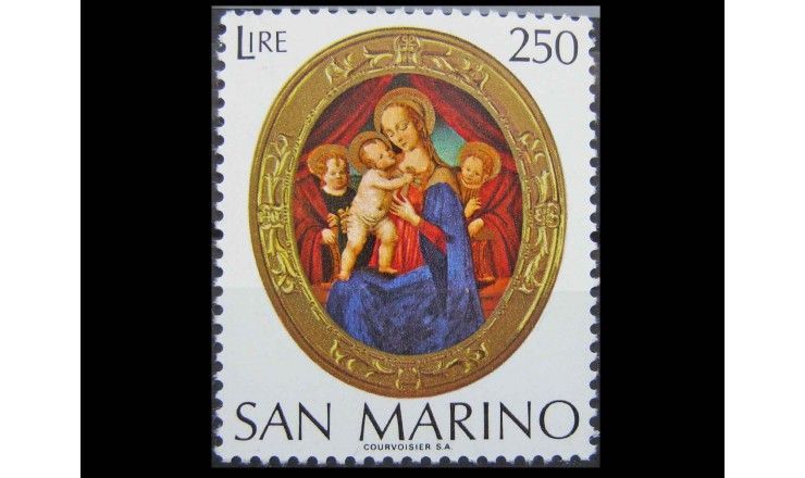 Сан-Марино 1974 г. "Рождество"