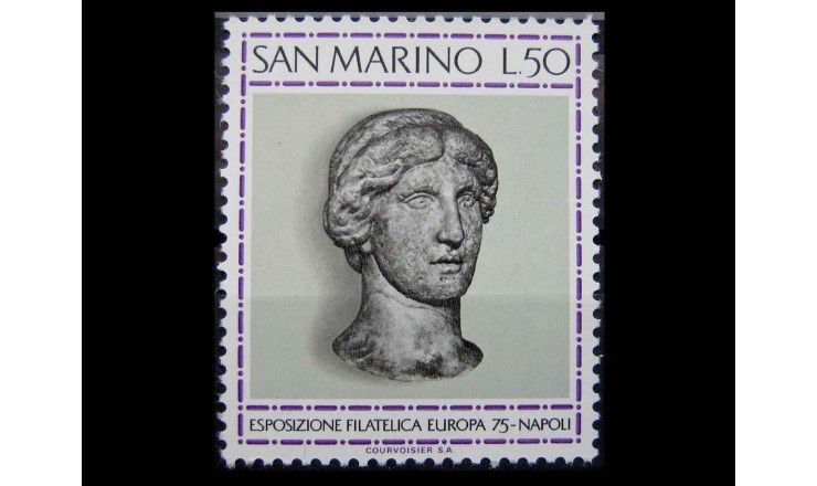 Сан-Марино 1975 г. "Выставка марок «Europa», Неаполь"