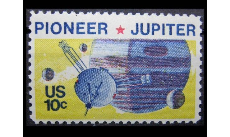 США 1975 г. "«Пионер» - программа исследования планеты Юпитер"
