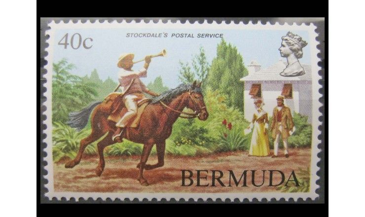 Бермудские Острова 1984 г. "200 лет газете и почтовым услугам островов"