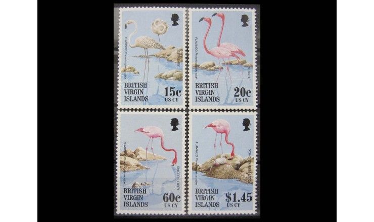 Британские Виргинские острова 1995 г. "Фламинго"