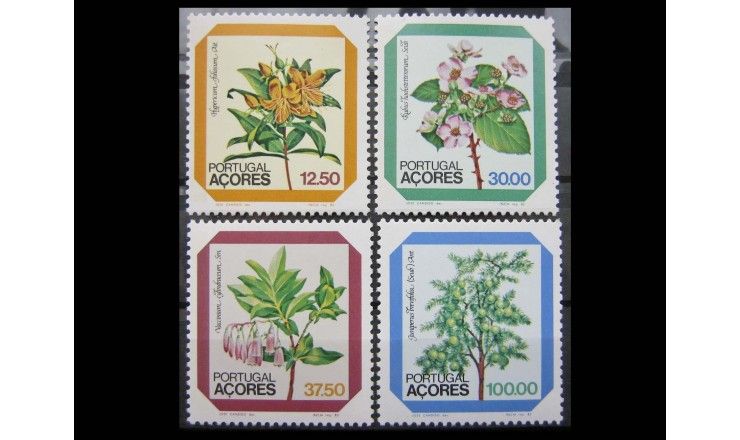 Азорские острова 1983 г. "Цветы"