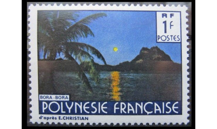 Французская Полинезия 1979 г. "Пейзажи"